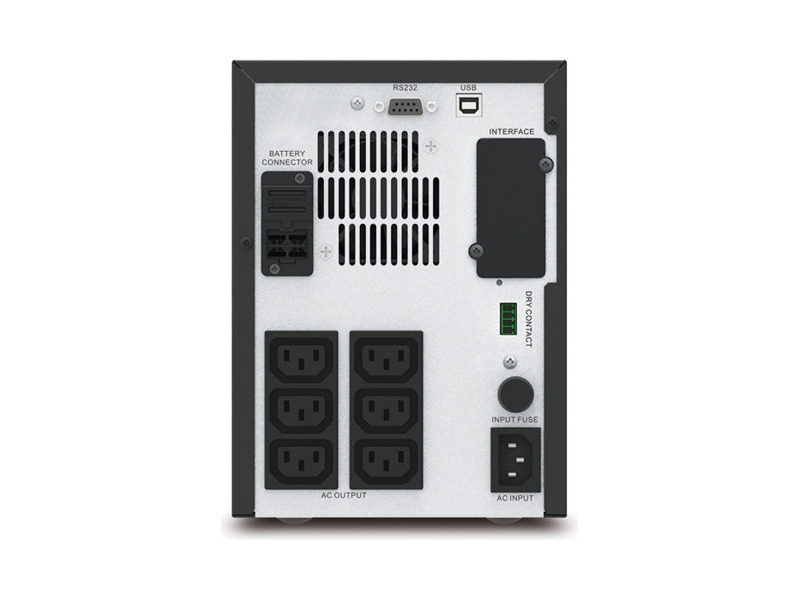 SMV1500CAI  ИБП APC Easy UPS SMV 1500VA/ 1050W, Line-Interactive, 220-240V 6xIEC C13, SNMP slot, USB 1