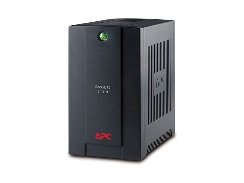 BX700U-GR  ИБП APC Back-UPS Line-Interactive, 700VA / 390W, Tower, Schuko, черный