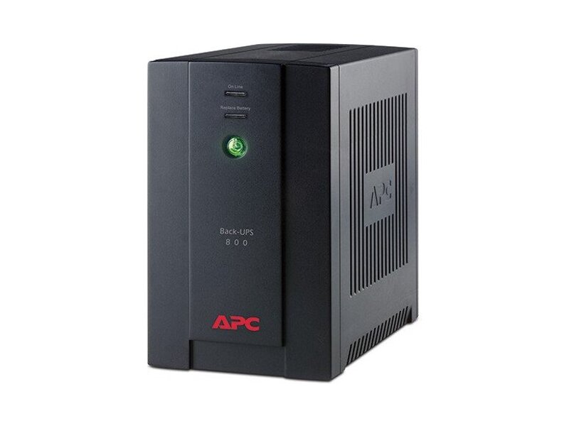 BX800CI-RS  ИБП APC Back-UPS RS, 800VA/ 480W, 230V, AVR, 4xRussian outlets (4 batt.), Data/ DSL protection, user replacable batteries