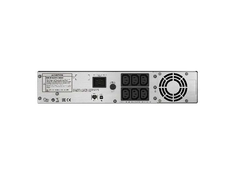 SMC2000I-2URS  ИБП APC Smart-UPS C 2000VA/ 1300W 2U RackMount, 230V, Line-Interactive, Out: 220-240V 6xC13, LCD, Gray, No CD/ cables 1