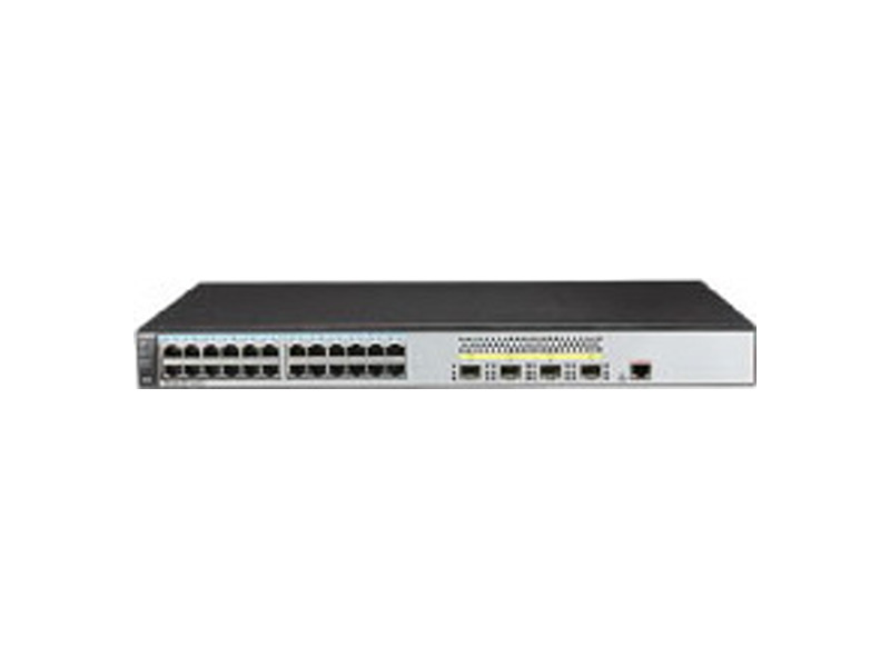 98010578  Коммутатор Huawei S5720S-28P-LI-AC (24 Ethernet 10/ 100/ 1000 ports, 4 Gig SFP, AC power support) (S5720S-28P-LI-AC)
