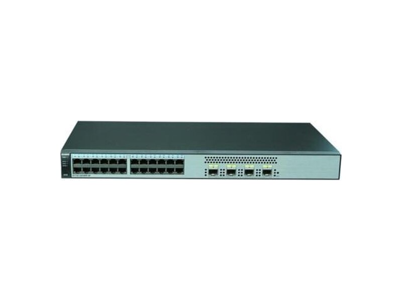 98010580  Коммутатор Huawei S1720-28GWR-4P (24 Ethernet 10/ 100/ 1000 ports, 4 Gig SFP, AC power support) (S1720-28GWR-4P)