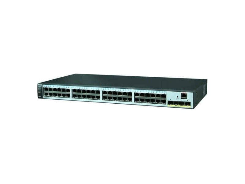 98010604  Коммутатор Huawei S5720S-52X-LI-AC (48 Ethernet 10/ 100/ 1000 ports, 4 10 Gig SFP+, AC power support) (S5720S-52X-LI-AC)