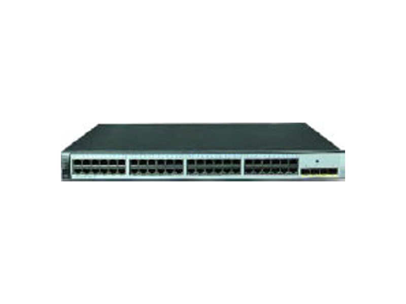 98010751  Коммутатор Huawei S1720-52GWR-PWR-4X Bundle (48 Ethernet 10/ 100/ 1000 ports, 4 10 Gig SFP+, PoE+, with license, 370W POE AC power support) (S1720-52GWR-PWR-4X-E)