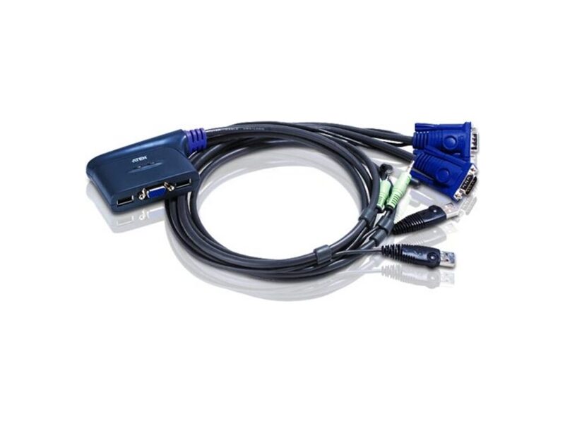 CS62US-A7  KVM-переключатель USB 2PORT W/ CAB CS62US-A7 ATEN