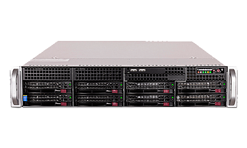 Сервер Supermicro WS-C1.R2H.H308+  1x AMD EPYC 7002 2U 8x HDD 3''5