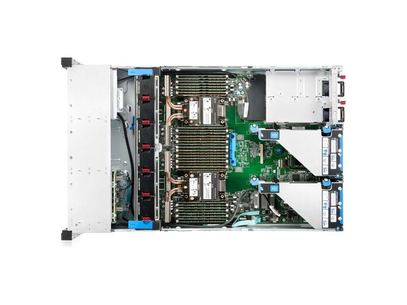 P19720-B21_bundle2  Сервер HP DL380 Gen10/ 2U/ 2xIntel Xeon 6248R(3.0GHz) / DDR4 RDIMM 32GB / 8x2.5'' SATA/ SAS/ 800W HotPlug RPS Platinum Halogen/ 2xRJ45 1