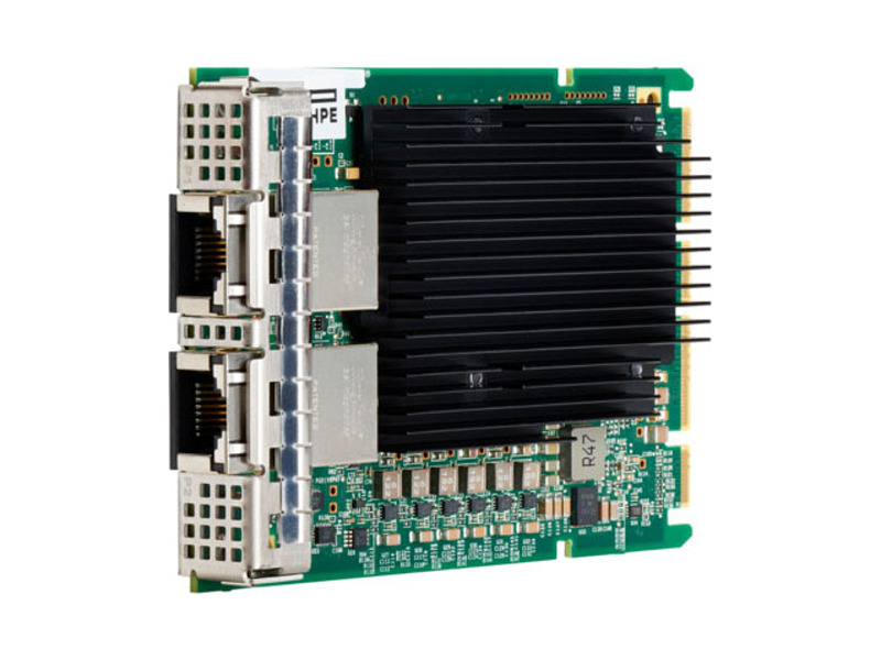 P10103-B21  Адаптер HPE OCP3 QL41132HQRJ, 2x10Gb BASE-T, PCIe(3.0), Marvell, for DL325/ DL385 Gen10 Plus