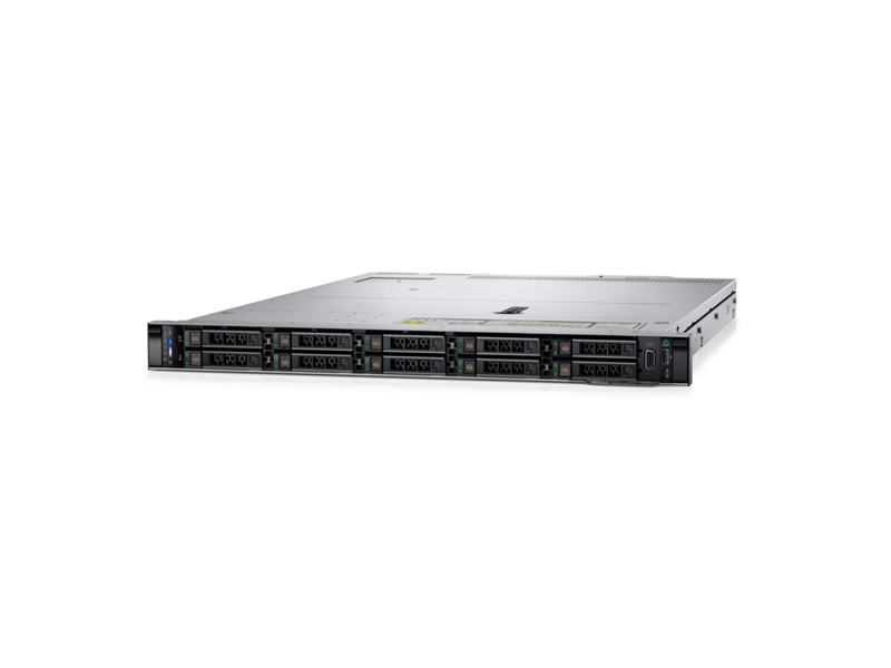 DER650-002  Server DELL PowerEdge 1U R650 10x2.5''/ 2xGold 5317 3G, 12C/ 2x16GB RDIMM 3200/ 1x480 SATA SSD RI / H745/ iDRAC9 Ent/ 3LP Riser/ 57414 DP 10/ 25GbE SFP28 OCP/ 5719 QP LP/ 2x800W/ ReadyRails CMA