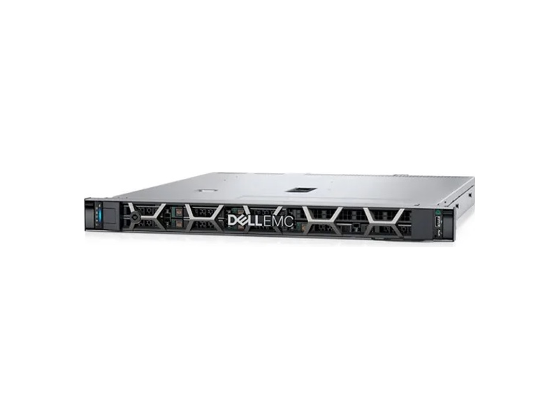 P350-02  Server DELL PowerEdge R350 1U/ 4LFF/ E-2336/ 1x16Gb UDIMM/ PERC H355/ 1x4Tb SATA HDD/ 2xGE/ Bezel/ noDVD/ iDRAC9 Enterprise/ TPM/ SlidingRails/ 2x600W