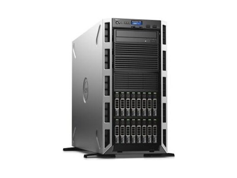T430-ADLR-03t  Сервер Dell PowerEdge T430 Tower no CPUv4(2)/ no HS/ no memory(8+4)/ no controller/ no HDD(8)LFF/ DVDRW/ iDRAC8 Ent/ 2xGE/ no RPS(2up)/ Bezel/ 3Y BWNBD