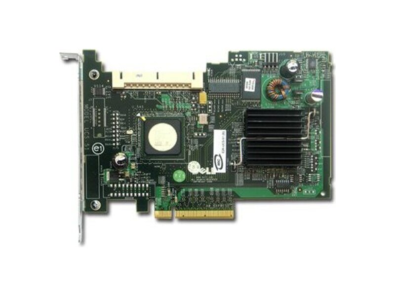 403-10197  Контроллер Dell SAS 5/ I LSISAS1068 INT-1ХSFF8484 (32-PIN) 4XSAS/ SATA RAID10 U300 PCI-E8X