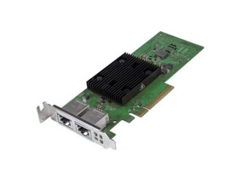406-BBKQ  Контроллер Dell NIC Broadcom 57406 Dual Port 10GBase-T PCIe Low Profile Adapter (analog 540-11152)