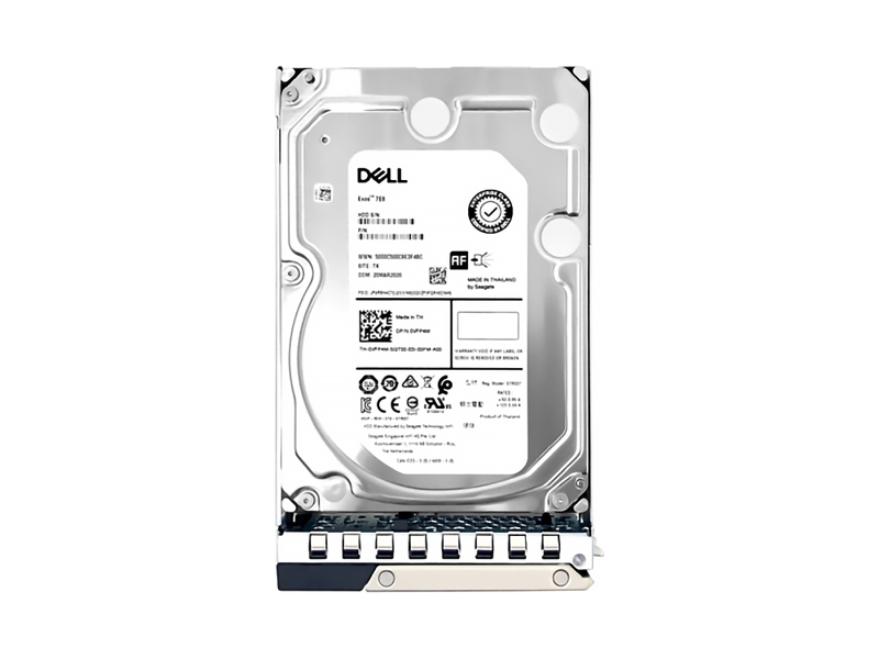 400-ASHX  HDD DELL 2TB/ 2TB 7.2K RPM SATA 6Gbps 512n 3.5in Hot-plug Hard Drive