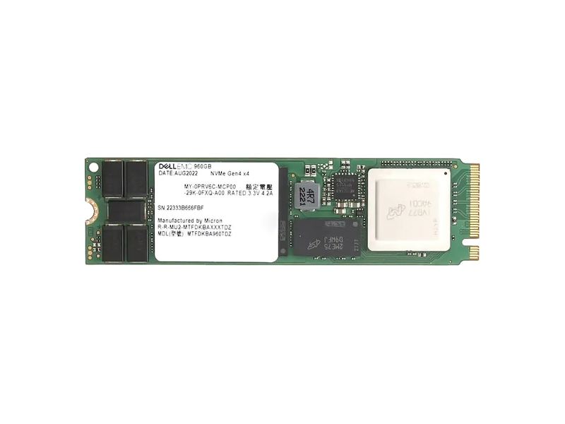 400-BONH  SSD DELL 960GB NVMe M.2 2280 BOSS N1