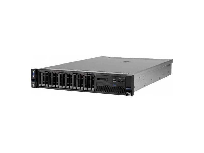 5462G2G  Сервер Lenovo ThinkSystem x3650 M5, Xeon 10C E5-2650v3 105W 2.3GHz/ 2133MHz/ 25MB, 1x16GB, O/ Bay HS 2.5in SAS/ SATA, SR M5210, 750W p/ s, Rack