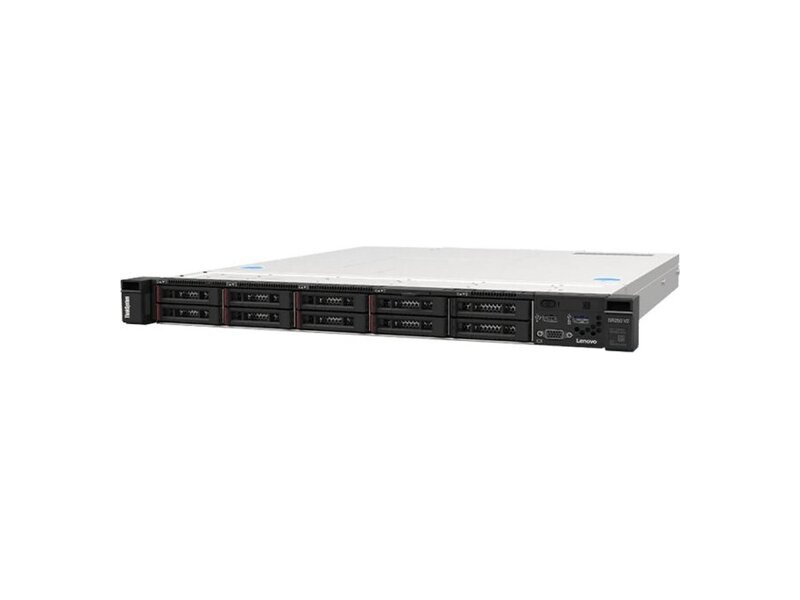 7D7QS1MH00  Сервер Lenovo ThinkSystem 7D7QS1MH00 SR250 V2 Xeon E-2334 (4C 3.4GHz 8MB Cache/ 65W), 1x16GB, O/ B, 2.5'' HS (8), SW RAID, HS 450W, XCC Enterprise, Rails