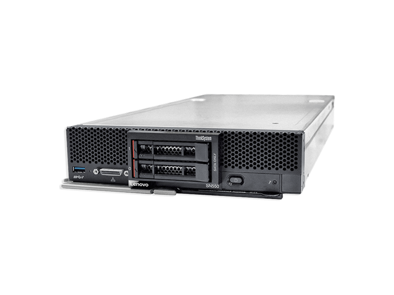 7X16SA3C00  Server Lenovo ThinkSystem SN550 Rack 2U, 2xXeon 6226R 16C(2.9GHz/ 150W), 12x32GB/ 2933/ 2R/ RD, 2x240GB SSD, SR530-4i, 2x16Gb LPm16002B-L