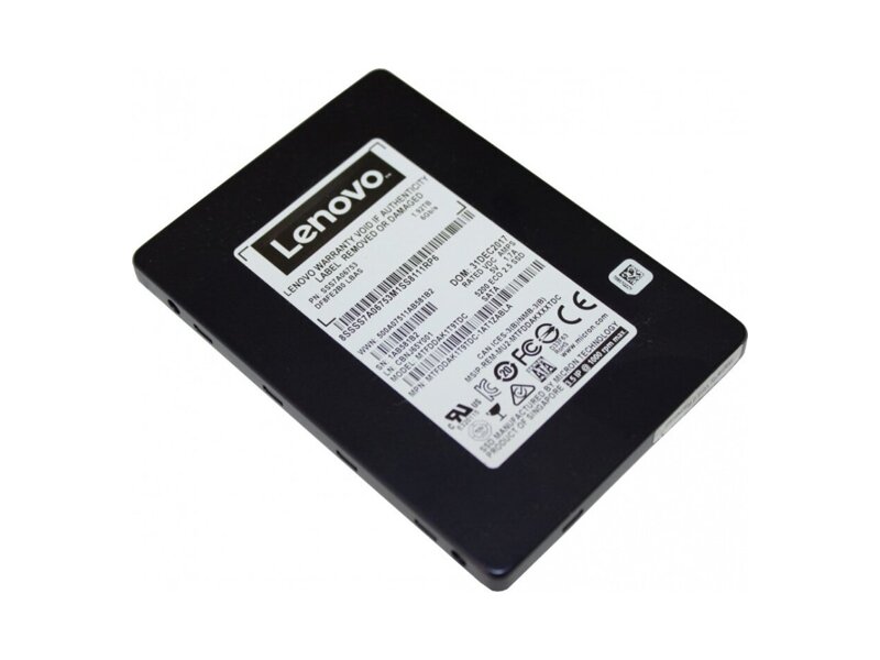 4XB7A10154  Жесткий диск Lenovo SSD 960Gb SATA Hot Swapp 2.5''