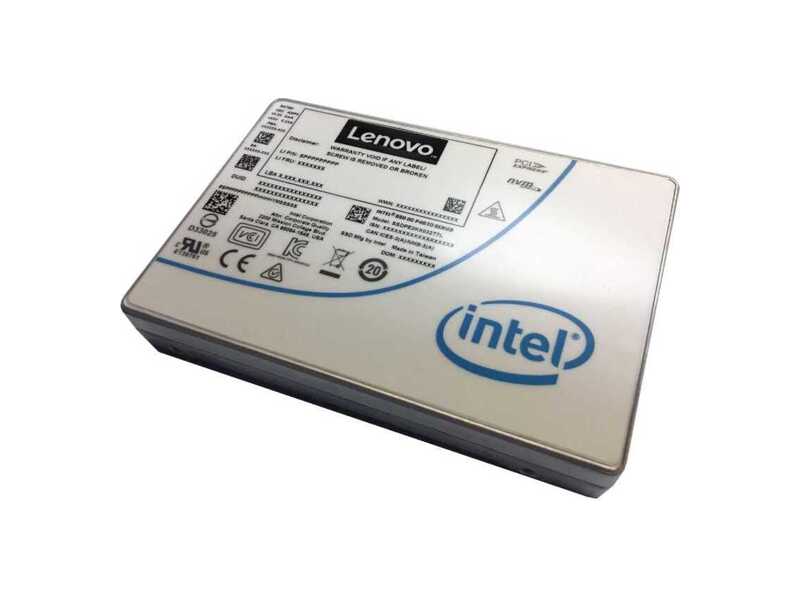 4XB7A13937  Жесткий диск Lenovo SSD ThinkSystem 3.2TB U.2 Intel P4610 Mainstream NVMe PCIe3.0 x4 Hot Swap