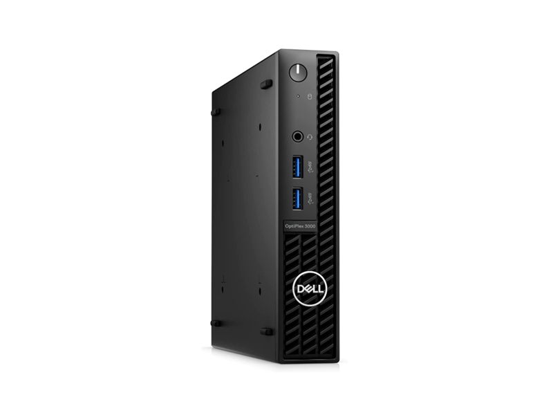 3000-3823  ПК DELL OptiPlex 3000 Micro Core i3-12100T 8GB (1x8GB) DDR4 256GB SSD Intel Integrated Graphics, Wi-Fi/ BT Linux, 1y, Russian Wired Keyboard and Optical Mouse