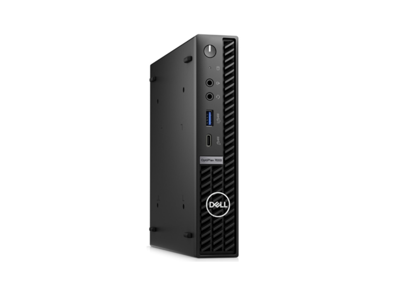 7000-5827  ПК DELL OptiPlex 7000 Micro Core i5-12500T 8GB (1x8GB) DDR4 256GB SSD Intel Integrated Graphics, Wi-Fi / BT 5.2, Linux, 1y, Russian Wired Keyboard and Optical Mouse