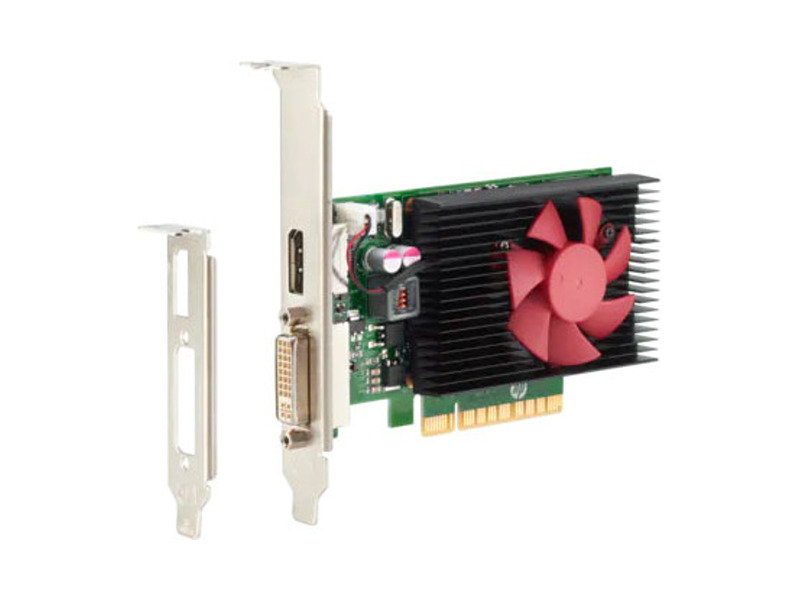 Z9H51AA  Видеокарта HPE NVIDIA GeForce GT 730 DP 2GB PCIe x8 GFX