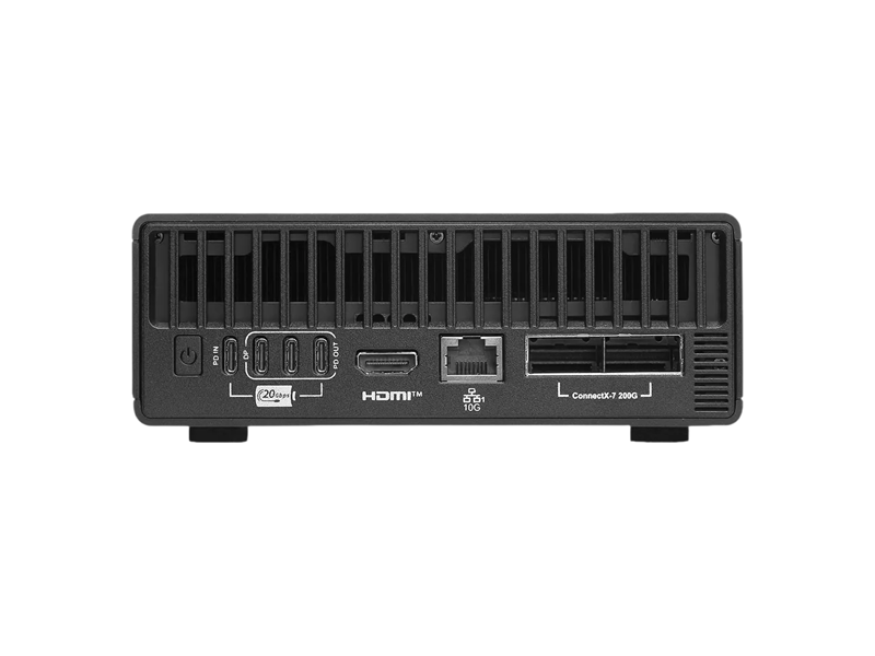 9S6-C9311-19S  ПК MSI EdgeXpert MS-C931 GB10/ 20 core ARM 10 Cortex-X925 / 10 Cortex-A725 ARM/ 128GB/ 4TB SSD/ 4xUSB-C/ HDMI/ 4xDP/ RJ45 1