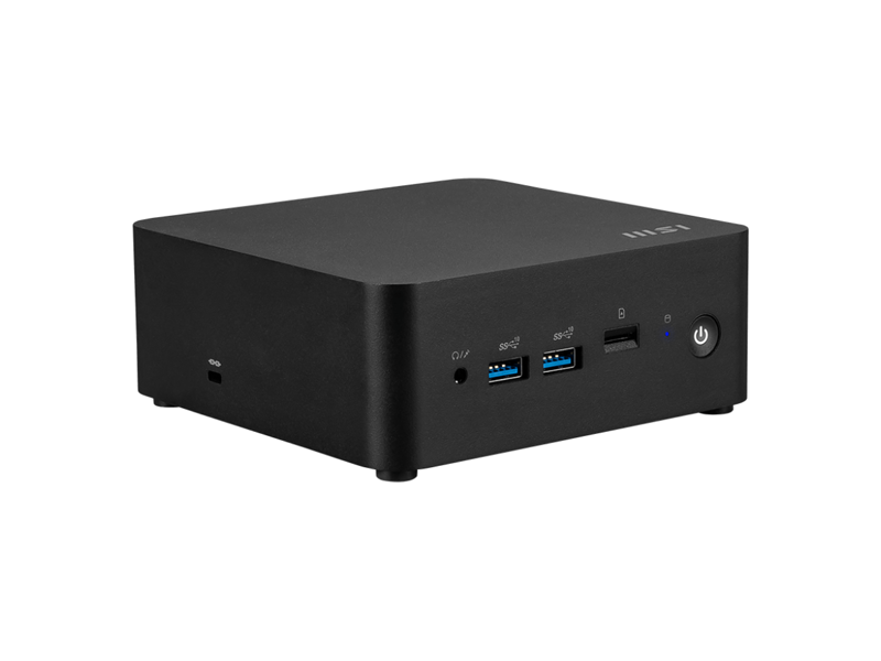 936-B0B111-080  Неттоп MSI Cubi NUC 1M-052BRU/ IntelCore 5 120U / HDG630/ noOS/ WiFi / BT/ 120W / черный / 10xUSB/ 2xHDMI/ 2xThunderbolt 4/ RJ45