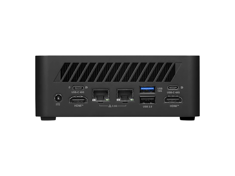 9S6-B03241-041  ПК MSI Cubi Z 8M-040XRU/ AMD Ryzen 5 220/ 16GB/ 512GB SSD/ AMD Radeon 740M/ DOS/ black/ Wi-Fi/ BT/ 6xUSB/ 2xUSB-C/ HDMI/ DP/ RJ45 2