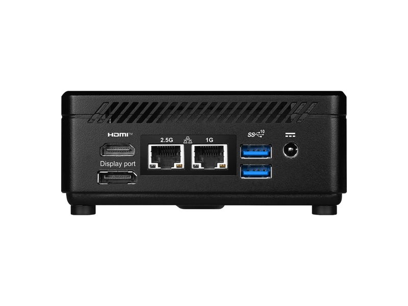 9S6-B0A831-669  ПК MSI Cubi MS-B0A8/ Intel Core 5 120U/ 16GB/ 512GB SSD/ Intel UHD/ DOS/ black/ Wi-Fi/ BT/ Thunderbolt/ 2xUSB/ HDMI/ RJ45 1