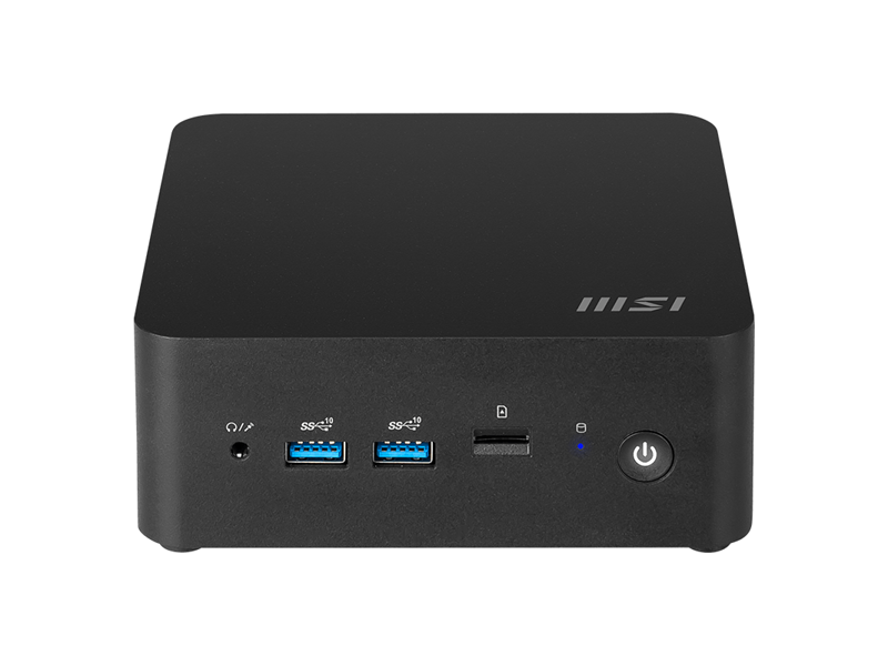 9S6-B0B111-096  ПК MSI Cubi NUC 1M-096XRU/ Intel Core 5 120U/ 8GB/ 512GB SSD/ Intel Graphics/ DOS/ black/ Wi-Fi/ BT/ 2xThunderbolt/ 4xUSB/ USB-C/ 2xHDMI/ DP/ RJ45