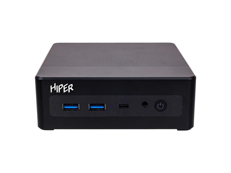 FN2-i31315R8N2I6BWP  ПК HIPER FACTUM FN2 Intel Core i3 1315U(1.2Ghz)/ 8192Mb/ 256PCISSDGb/ noDVD/ BT/ WiFi/ черный/ Win11Pro/