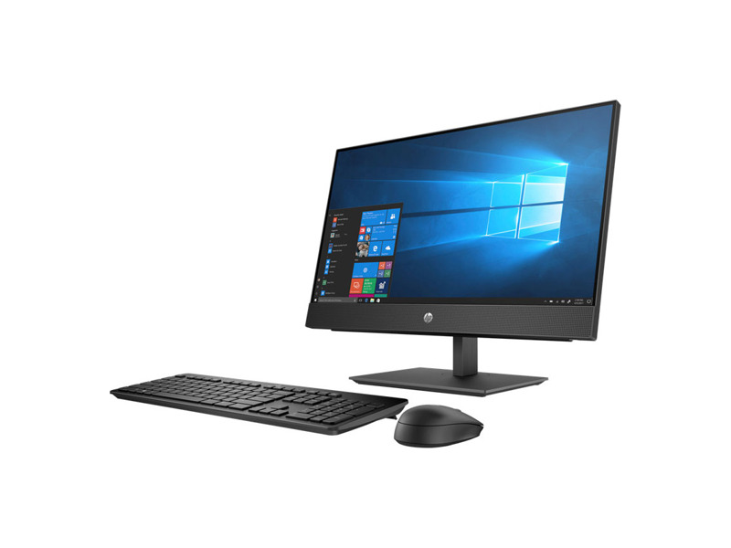 7EM55EA#ACB  Моноблок HP ProOne 400 G5 All-in-One NT 20''(1600x900) Core i5-9500T, 8GB, 256GB M.2, DVD, Slim kbd/ mouse, Fixed Stand, Intel 9560 AC 2x2 BT, Webcam, HDMI Port, Win10Pro(64-bit) 1