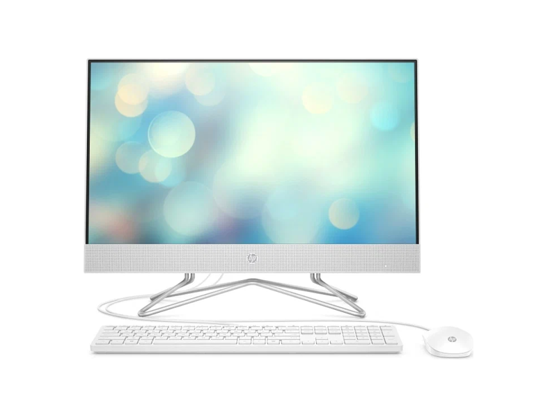 4X5D9EA#B1R  Моноблок HP 24-df1063ny NT 23.8'' FHD(1920x1080) Core i3-1115G4, 4GB DDR4 3200 (1x4GB), HDD 1Tb, Intel Internal Graphics, noDVD, kbd(eng)&mouse wired, HD Webcam, Snow White, FreeDOS
