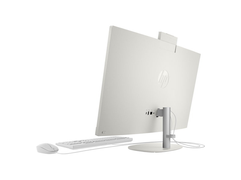 A0CM0EA  Моноблок HP All-in-One 27-cr1003nh / 27''/ (1920x1080)/ Intel Core Ultra 7 155U/ 16GB/ 512GB SSD/ noDVD/ Int:Intel Iris X/ Cam/ WiFi/ Starry White/ DOS + Eng kbd mouse/ 5xUSB/ HDMI/ RJ45 1