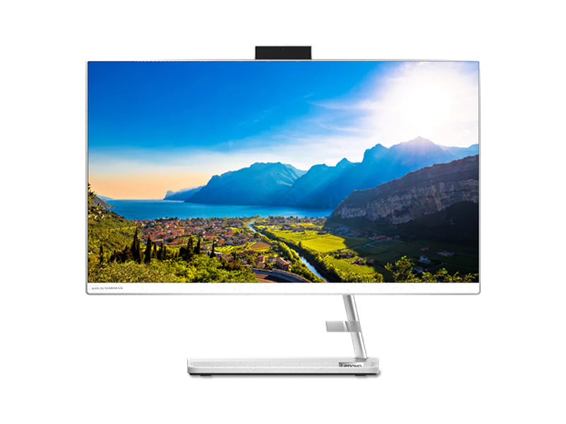 F0G0010ERU  Моноблок Lenovo IdeaCentre AIO 3 24ITL6 23, 8'' FHD (1920x1080) IPS 250N, i3-1115G4, 2x4GB DDR4 3200, 256GB SSD M.2, Intel UHD, WiFi, BT, NoDVD, HD Cam, Wireless KB&Mouse, White, NoOS, 1Y