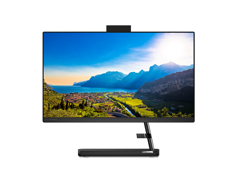 F0G5001ARK  Моноблок Lenovo IdeaCentre 3 22ITL6 All-In-One 21, 5'' Pentium Gold 7505, 2x4GB DDR4 3200 SODIMM, 256GB SSD M.2, Intel UHD, WiFi, BT, USB KB&Mouse, NoOS, Black, 1Y