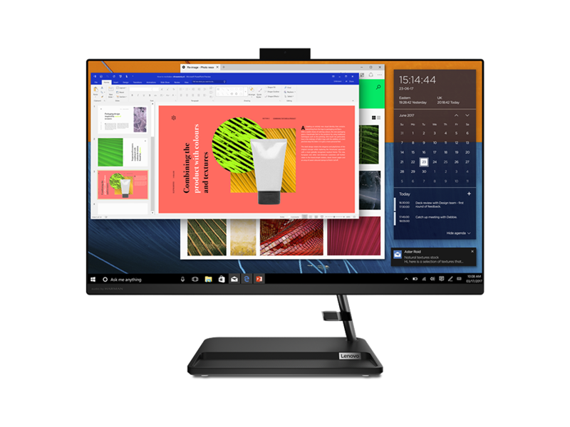 F0FY00M4RK  Моноблок Lenovo IdeaCentre AIO 3 27ALC6 27'' FHD (1920x1080) IPS 250N, Ryzen 5 7530U, 2x8GB SO-DIMM DDR4-3200, 512GB SSD M.2, Radeon Graphics, WiFi 6, BT, 0.5MP Cam, USB KB&Mouse, NoOS, Black, 1Y