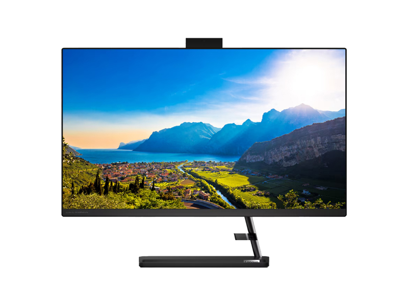 F0FY00P4RU  Моноблок Lenovo IdeaCentre AIO 3 27ALC6 / 27''/ AMD Ryzen 5 7430U(2.3Ghz)/ 16GB/ 512GB SSD/ noDVD/ Int:AMD Radeon/ (1920x1080) IPS/ Cam/ BT/ WiFi/ black/ noOS/ RU kbd mouse/ 4x USB/ HDMI/ RJ45