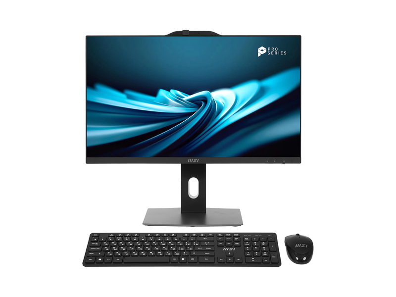 9S6-AE0621-1211  Моноблок MSI PRO AP242P 14M-1211XRU/ 23.8''/ Intel Core i5 14400/ 16GB/ 512GB SSD/ Intel UHD/ (1920x1080)/ DOS/ black/ Wi-Fi/ BT/ CAM/ 5xUSB/ USB-C/ HDMI/ DP/ RJ45