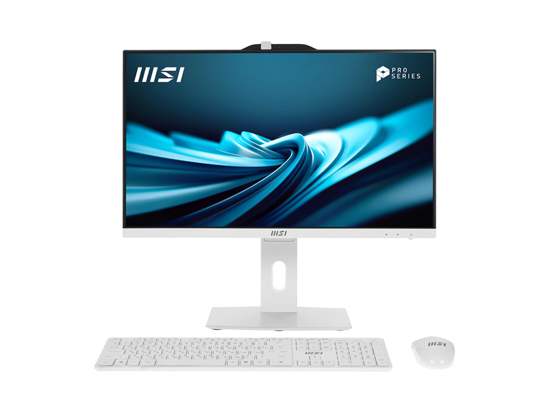 9S6-AE0622-1057  Моноблок MSI PRO AP242P 14M-807XRU/ 23.8''/ Intel Core i7 14700/ 32GB/ 512GB SSD/ Intel UHD/ (1920х1080)/ DOS/ white/ Wi-Fi/ BT/ CAM/ 5xUSB/ USB-C/ HDMI/ RJ45