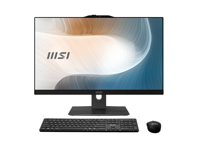 9S6-AE0721-2418  Моноблок MSI Modern AM242P 1M AiO/ 23.8''/ Intel Core 5 120U/ 16GB/ 512GB SSD/ (1920x1080)/ DOS/ black/ Wi-Fi/ BT/ CAM/ 4xUSB/ 2xUSB-C/ HDMI/ RJ45