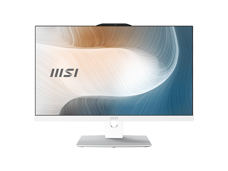 9S6-AE0722-2201  Моноблок MSI Modern AM242P 1M-1022XRU/ 23.8''/ Intel Core 5 120U/ 16GB/ 512GB SSD/ Intel Graphics/ (1920x1080)/ DOS/ white/ Wi-Fi/ BT/ CAM/ 4xUSB/ 2xUSB-C/ HDMI/ RJ45