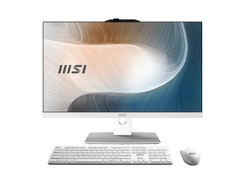 9S6-AE0722-2419  Моноблок MSI Modern AM242P 1M-2419XRU/ 23.8''/ Intel Core 5 120U/ 16GB/ 512GB SSD/ Intel UHD/ (1920x1080)/ DOS/ white/ Wi-Fi/ BT/ CAM/ 4xUSB/ 2xUSB-C/ HDMI/ RJ45