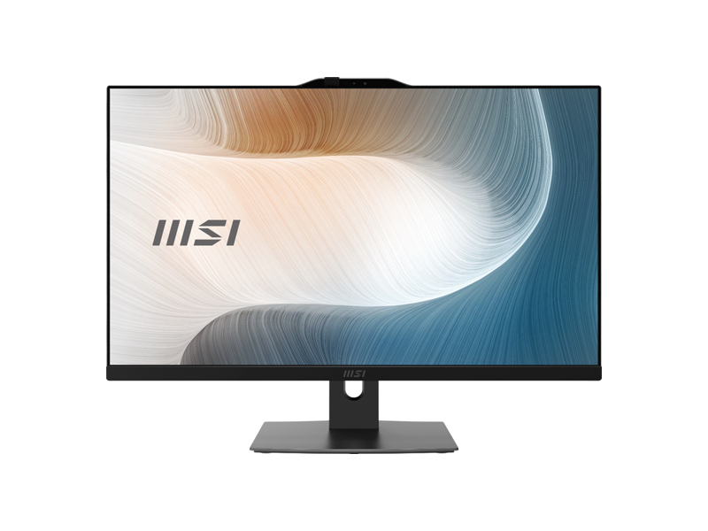 9S6-AF8231-1035  Моноблок MSI Modern AM272P 1M AiO 27'' Intel Core i3-100U 8GB, 256GB SSD, Intel UHD FHD (1920x1080), WiFi, BT, camera, WirelessKB&mouse, NoOS, Black