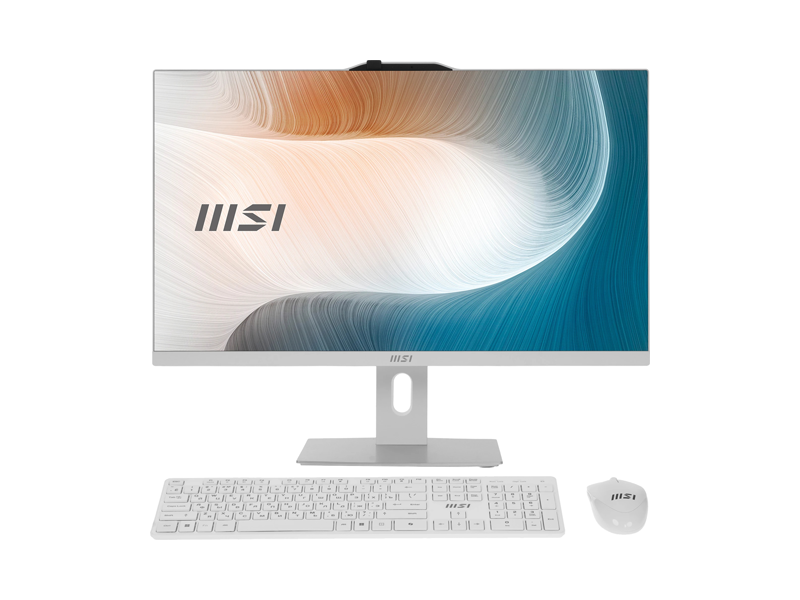9S6-AF8232-1403  Моноблок MSI Modern AM272P 1M-685XRU/ 27''/ Intel Core 7 150U/ 32GB/ 1TB SSD/ Intel Graphics/ (1920x1080)/ DOS/ white/ Wi-Fi/ BT/ CAM/ 4xUSB/ 2xUSB-C/ HDMI/ RJ45