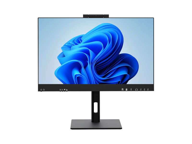 FW18-i5144R16N5B6FBI6EPBWMKWP  Моноблок HIPER FACTUM W18/ 23.8''/ Intel Core i5 14400/ 16GB/ 512GB SSD/ Iris Xe/ (1920x1080)/ black/ Wi-Fi/ BT/ CAM/ 7xUSB/ 2xUSB-C/ HDMI/ DP/ RJ45