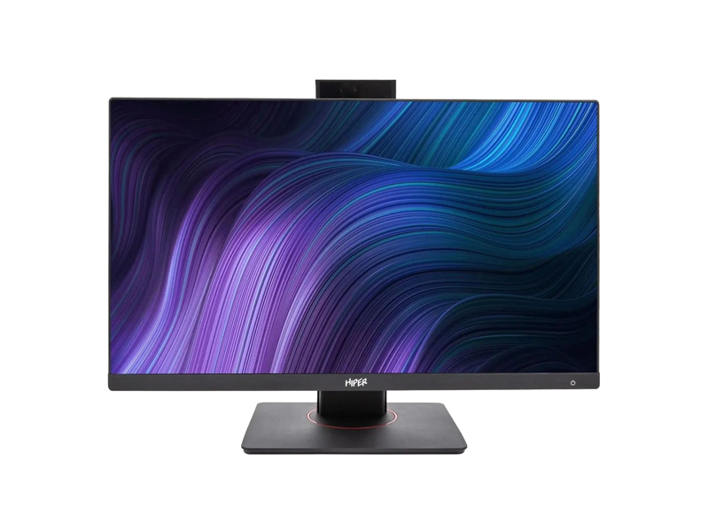 V6-i3141R8N2H6FBI6EPBMKWP  Моноблок HIPER V6/ 23.8''/ Intel Core i3 14100/ 8GB/ 256GB SSD/ Intel H610/ 1920x1080 (Full HD))/ Gigabit Ethernet/ Wi-Fi/ BT Cam/ Клавиатура/ Мышь/ Чёрный/ 6xUSB/ DP/ HDMI/ RJ45