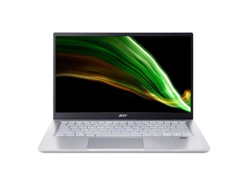 NX.AB1ER.00B  Ноутбук Acer Swift SF314-43-R3JP 14.0'' FHD(1920x1080) IPS/ AMD Ryzen 3 5300U 2.6GHz Quad/ 8GB+512GB SSD/ Integrated/ WiFi/ BT/ 1.0MP/ Fingerprint/ 3cell/ 1, 2 kg/ W11/ 1Y/ SILVER
